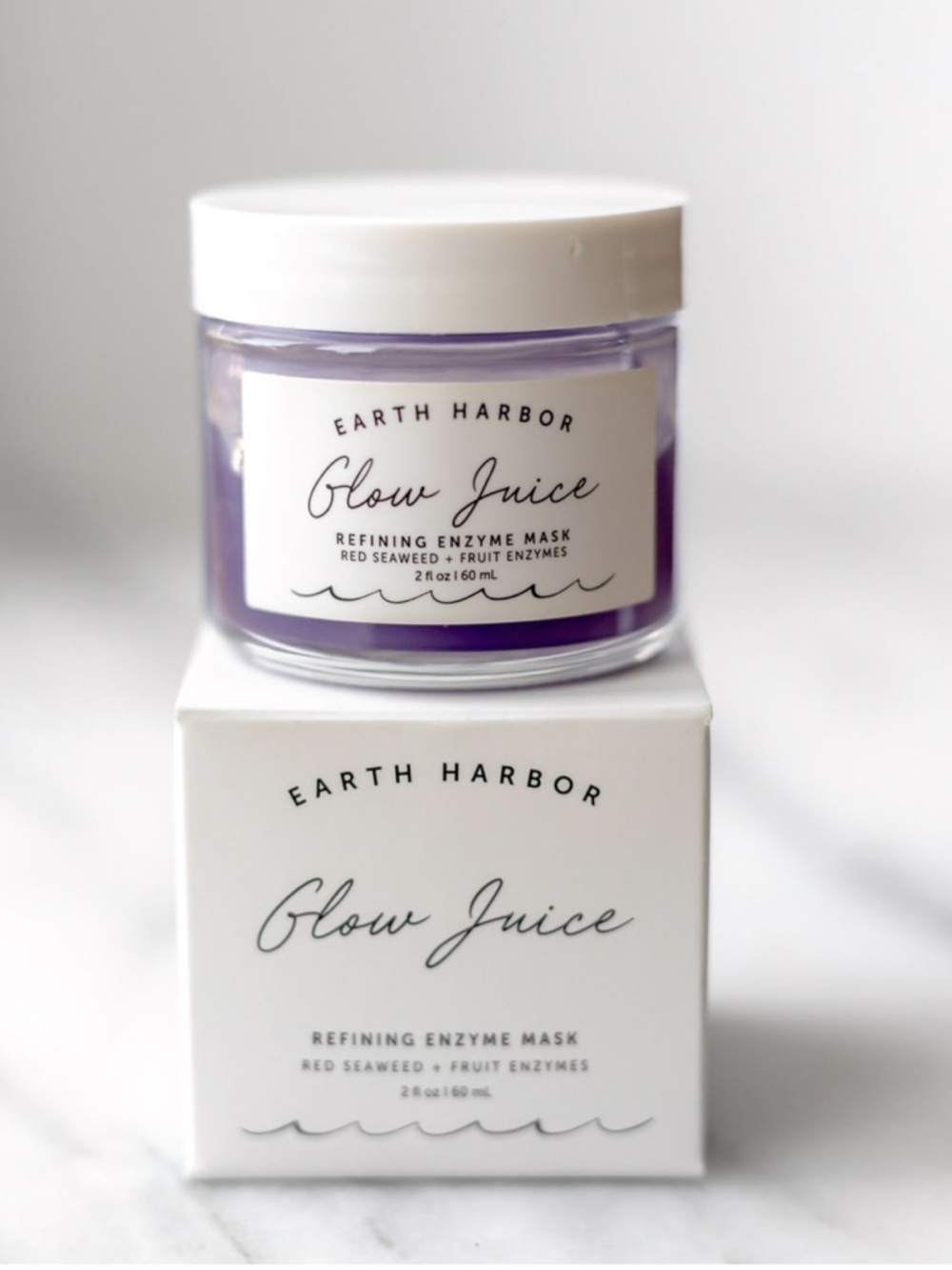 Earth Harbor Glow Juice Refining Enzyme Mask